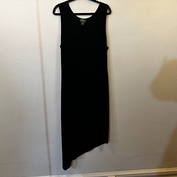 Travelers asymetrical hem stretch jersey pullover dress - Picture 1 of 5